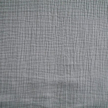 Load image into Gallery viewer, Flat view of Organic Cotton Double Gauze shows the slight wrinkled effect