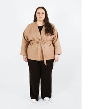 Load image into Gallery viewer, Lady wears Juno Jacket tied at waist