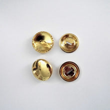 Load image into Gallery viewer, 19mm Button blanks displayed to show both sides of button