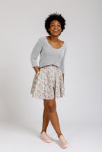 Load image into Gallery viewer, Lady with hand in pocket wearing short Tania Culottes