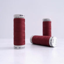 Load image into Gallery viewer, Three reels of Recycled Polyester Thread