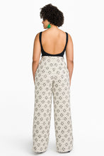 Load image into Gallery viewer, Back view of lady wearing Jenny Trousers with high rise
