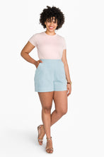 Load image into Gallery viewer, Lady wears Jenny Shorts with hand in side pocket
