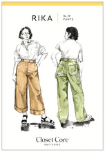 Load image into Gallery viewer, Closet Core Rika Pants Sewing Pattern Envelope Front
