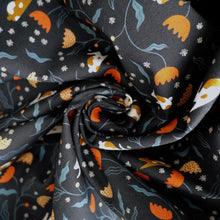 Load image into Gallery viewer, Organic cotton fabric with central swirl
