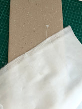 Load image into Gallery viewer, REMNANT 250cm Off-White Organic Cotton Voile Fabric
