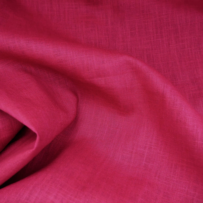 Linen fabric draped with soft folds