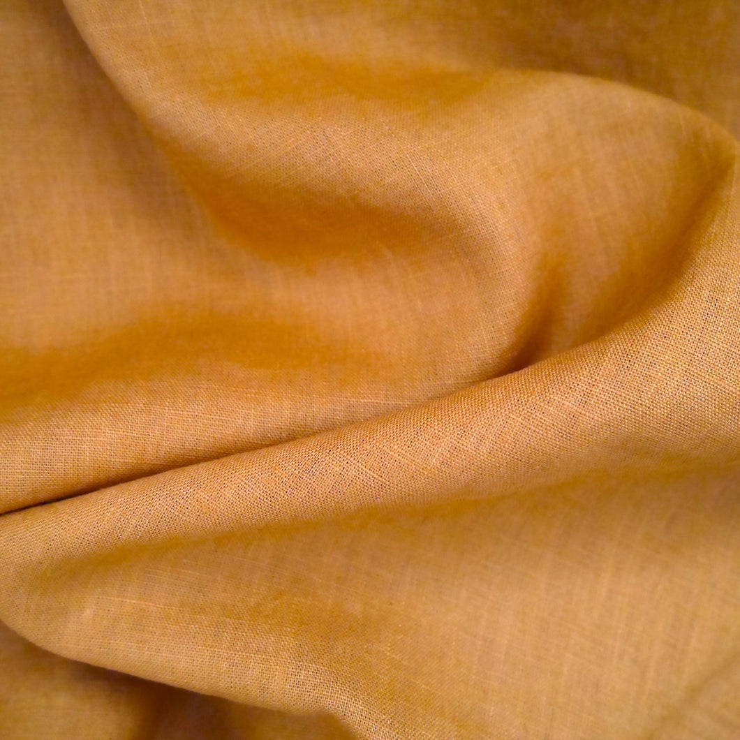 Linen fabric softly crumpled