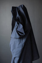 Load image into Gallery viewer, Pinstripe fabric draped on a bolt
