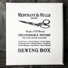 Load image into Gallery viewer, Sewing Box by Merchant &amp; Mills filled with indispensable notions
