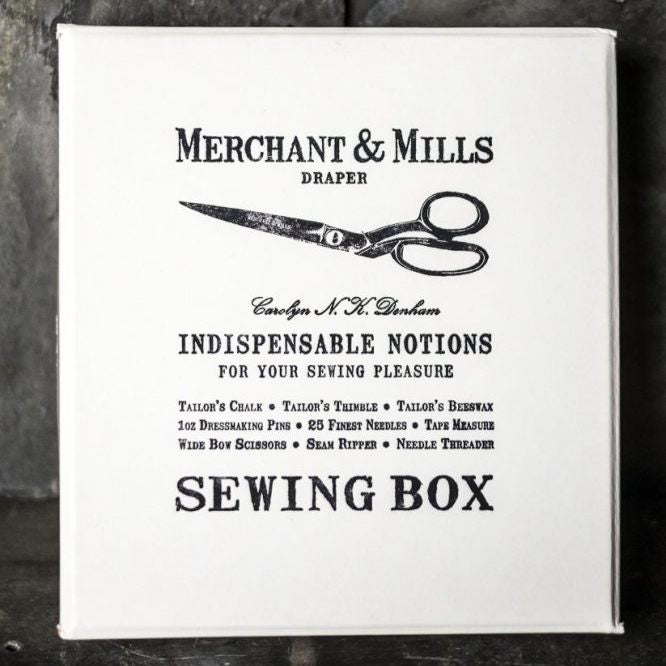 Sewing Box by Merchant & Mills filled with indispensable notions