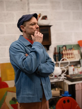 Load image into Gallery viewer, Model wears a Chore Jacket and cap
