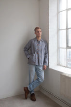 Load image into Gallery viewer, Model stands by window wearing Jaime Jacket with large patch pockets
