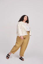 Load image into Gallery viewer, Model wears Worker Trousers with turn up cuffs
