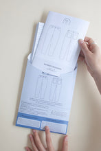 Load image into Gallery viewer, The Modern Sewing Co Worker Trousers Sewing Pattern out of the Envelope
