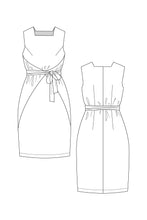 Load image into Gallery viewer, Line Drawings of Lilja Pinafore
