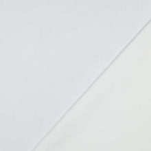 Load image into Gallery viewer, Organic cotton fabric shown with reverse side, plain weave
