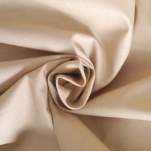 Load image into Gallery viewer, Organic cotton poplin fabric displayed with central swirl
