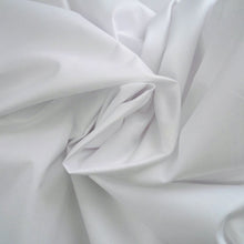 Load image into Gallery viewer, Close up of scrunched up Organic Cotton Poplin shows structure
