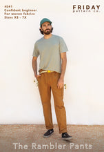 Load image into Gallery viewer, Friday Pattern Company Rambler Pants Sewing Pattern Envelope front
