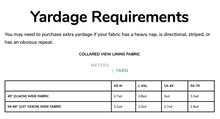 Load image into Gallery viewer, Fabric Requirements Chart in yards
