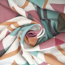 Load image into Gallery viewer, EcoVero Viscose Twill with central swirl
