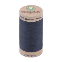 Load image into Gallery viewer, Wooden spool of organic cotton thread
