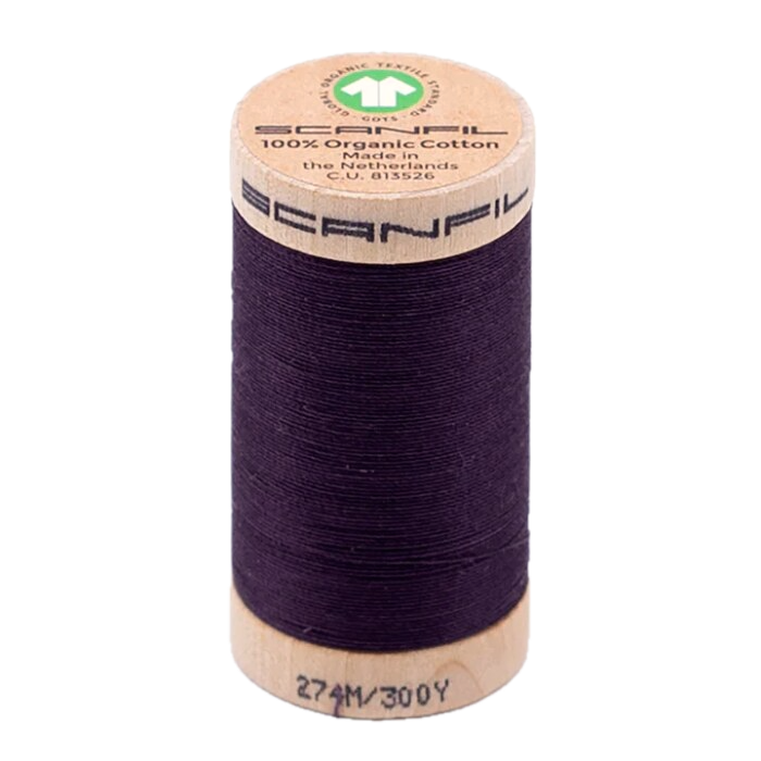 Scanfil Thread Scanfil Organic Cotton Sewing Thread Plum Perfect - A KIND CLOTH
