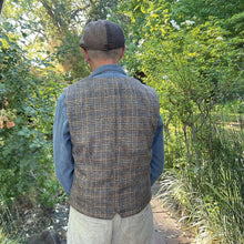 Load image into Gallery viewer, Back view of man wearing Pike Vest Top over a long sleeved shirt

