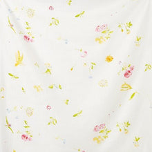 Load image into Gallery viewer, Scattered florals across organic cotton double gauze fabric
