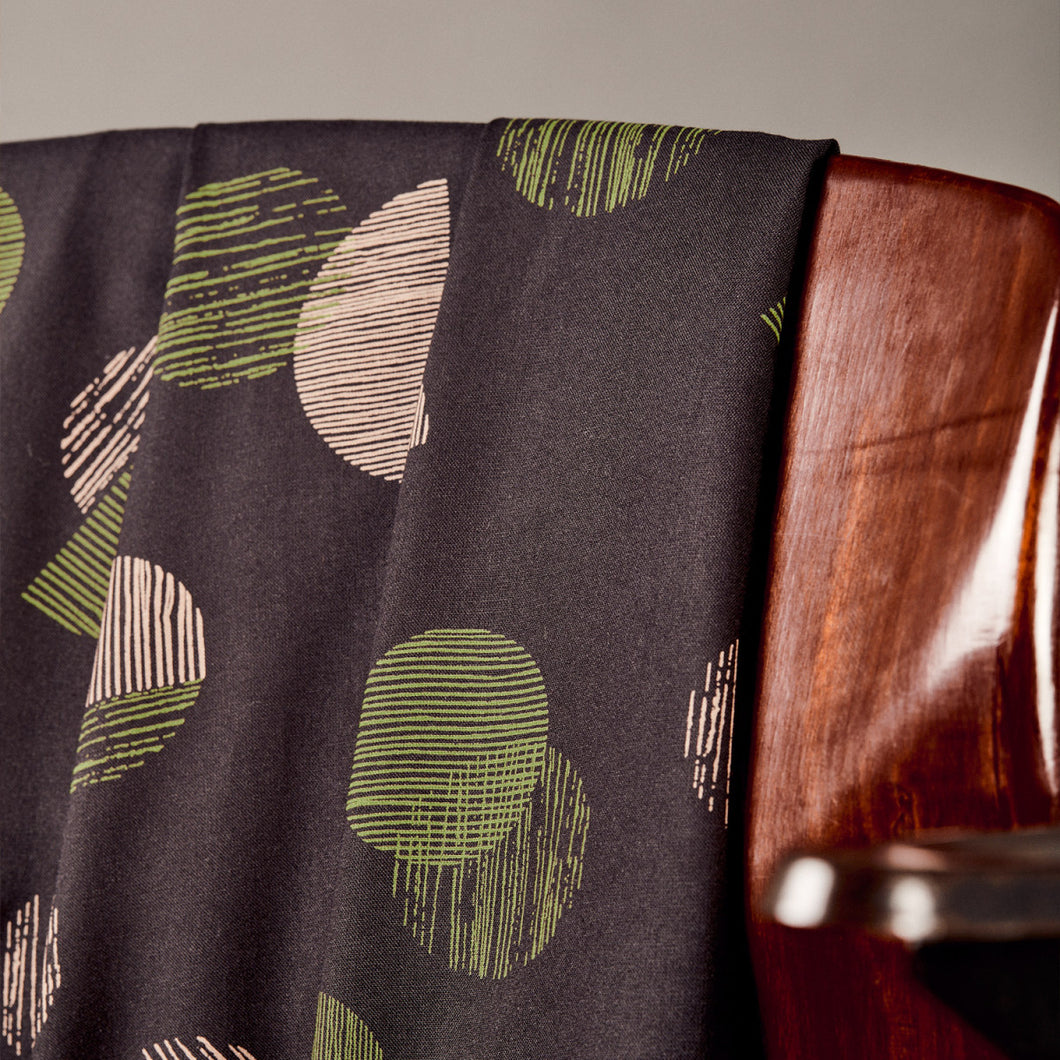 EcoVero Viscose fabric placed over back of a chair