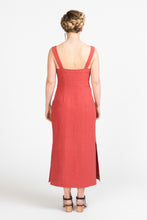 Load image into Gallery viewer, Back view of lady wearing Fiona Sundress.
