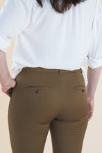 Load image into Gallery viewer, Back view of Sasha trousers with two welt pockets

