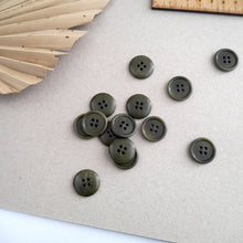 Load image into Gallery viewer, Pile of 4-hole 20mm corozo buttons
