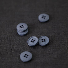 Load image into Gallery viewer, 4-Hole Cotton Buttons scattered on top of linen fabric
