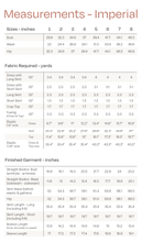 Load image into Gallery viewer, Imperial Measurements Chart for Estella Dress for Sizes 1-8
