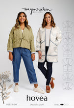 Load image into Gallery viewer, Megan Nielsen Hovea Coat &amp; Jacket Sewing Pattern Packaging Front
