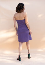 Load image into Gallery viewer, Back view of lady wearing the Kika Dress strapless
