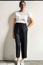 Load image into Gallery viewer, Lady stands wearing 101 trouser cropped and tapered
