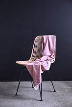 Load image into Gallery viewer, EcoVero Viscose fabric softly draped over a wicker chair
