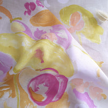 Load image into Gallery viewer, Nani Iro linen fabric slight crumpled on surface shows soft handle
