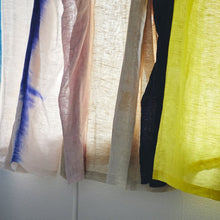 Load image into Gallery viewer, Ripple fabric hung against a window with light beaming through
