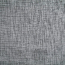 Load image into Gallery viewer, Flat view of Organic Cotton Double Gauze shows the slight wrinkled effect
