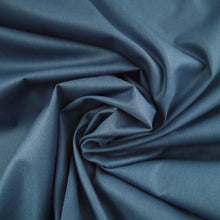 Load image into Gallery viewer, Close up of central twisted Organic Cotton Poplin fabric shows structure and drape
