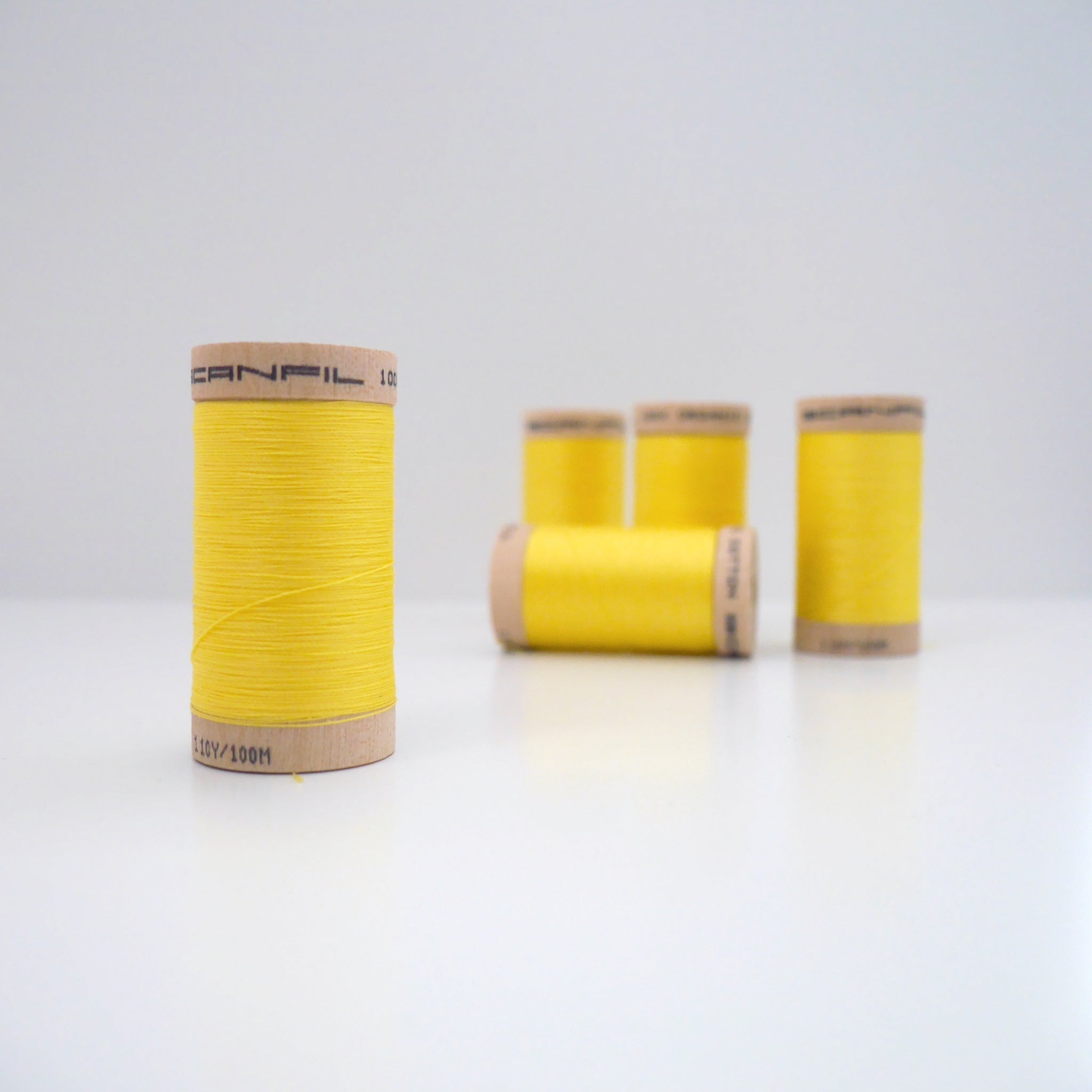 Scanfil Thread Scanfil Organic Cotton Sewing Thread Lemon - A KIND CLOTH